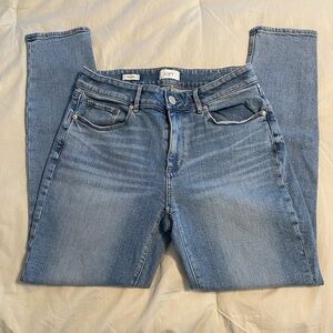 LOFT Light Blue Curvy Skinny Jeans - Stretch Denim